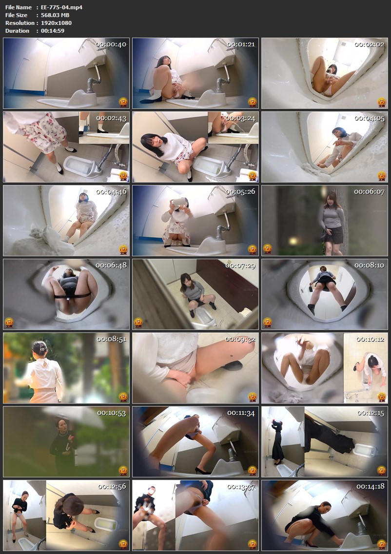 [EE-775] 公衆便所隠撮 便器飛び越え大砲尿 2 Peeing Voyeur エボ・ビジュアル 2024/06/14 Spy Cam